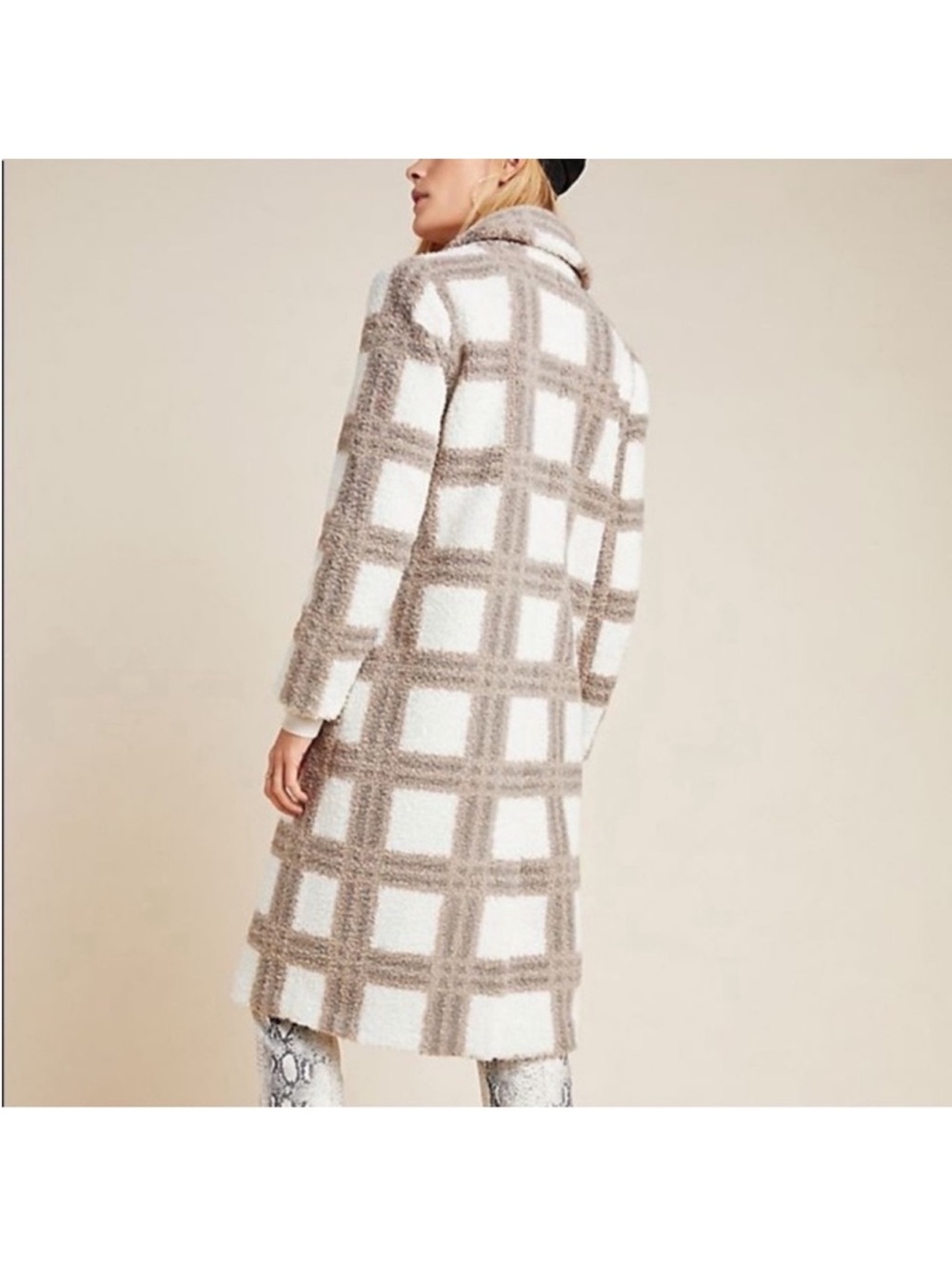 NVLT Windowpane Coat - Picture 3 of 4